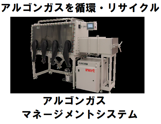 アルゴンガスをリサイクルする高エネルギー効率の循環型システム