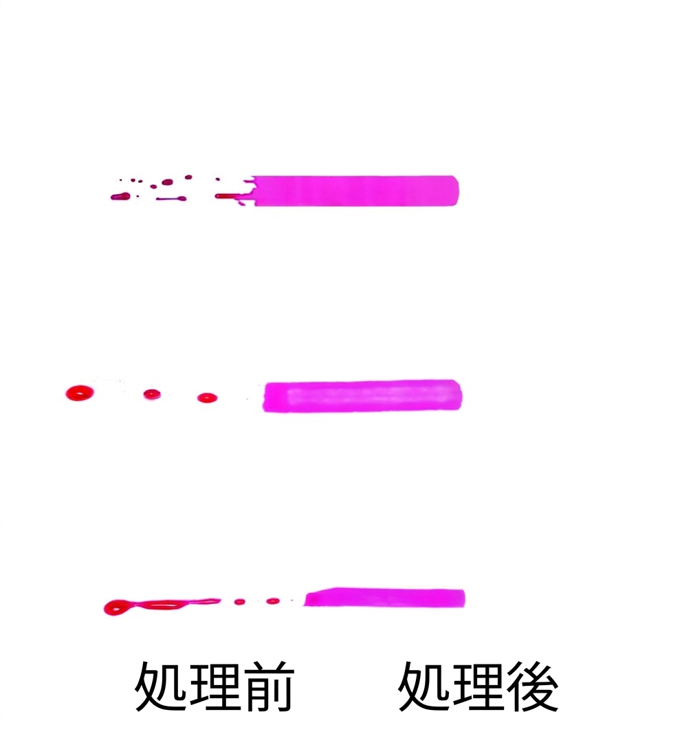 プラズマ処理 Before After