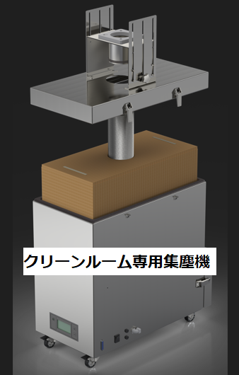 クリーンルーム専用集塵機！世界初の技術で室内を綺麗に