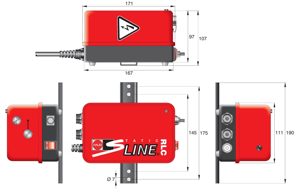 製品画像 除電器用高圧電源 S-Line EN SLシリーズの画像